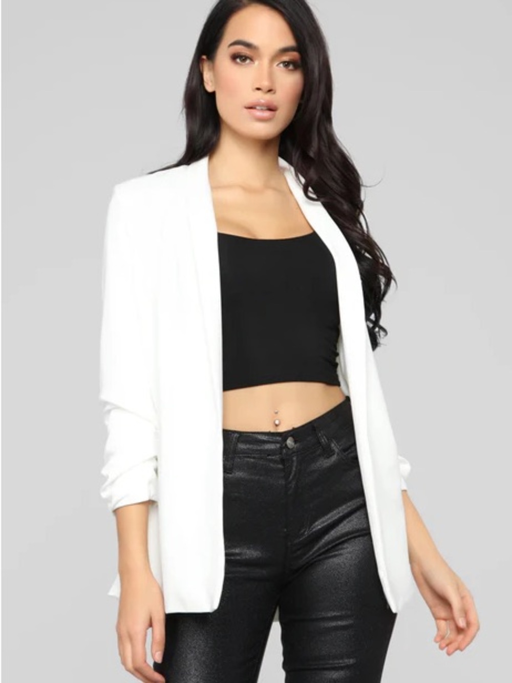 The Celine Blazer - Ivory- Size M